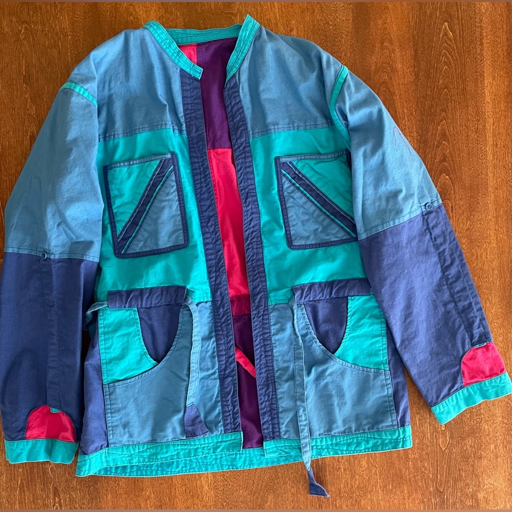 Vintage Kathmandu reversible jacket